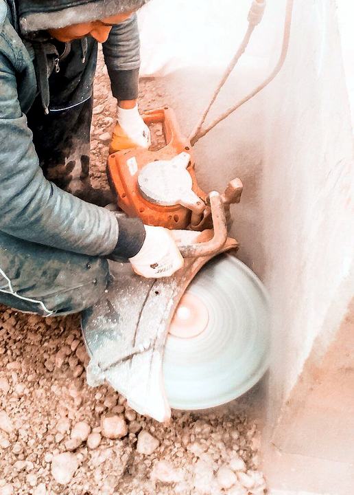 Trennschnitt in beengter Lage – MÄK Bohr
