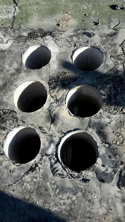 Bohrlöcher im Beton – MÄK Bohr